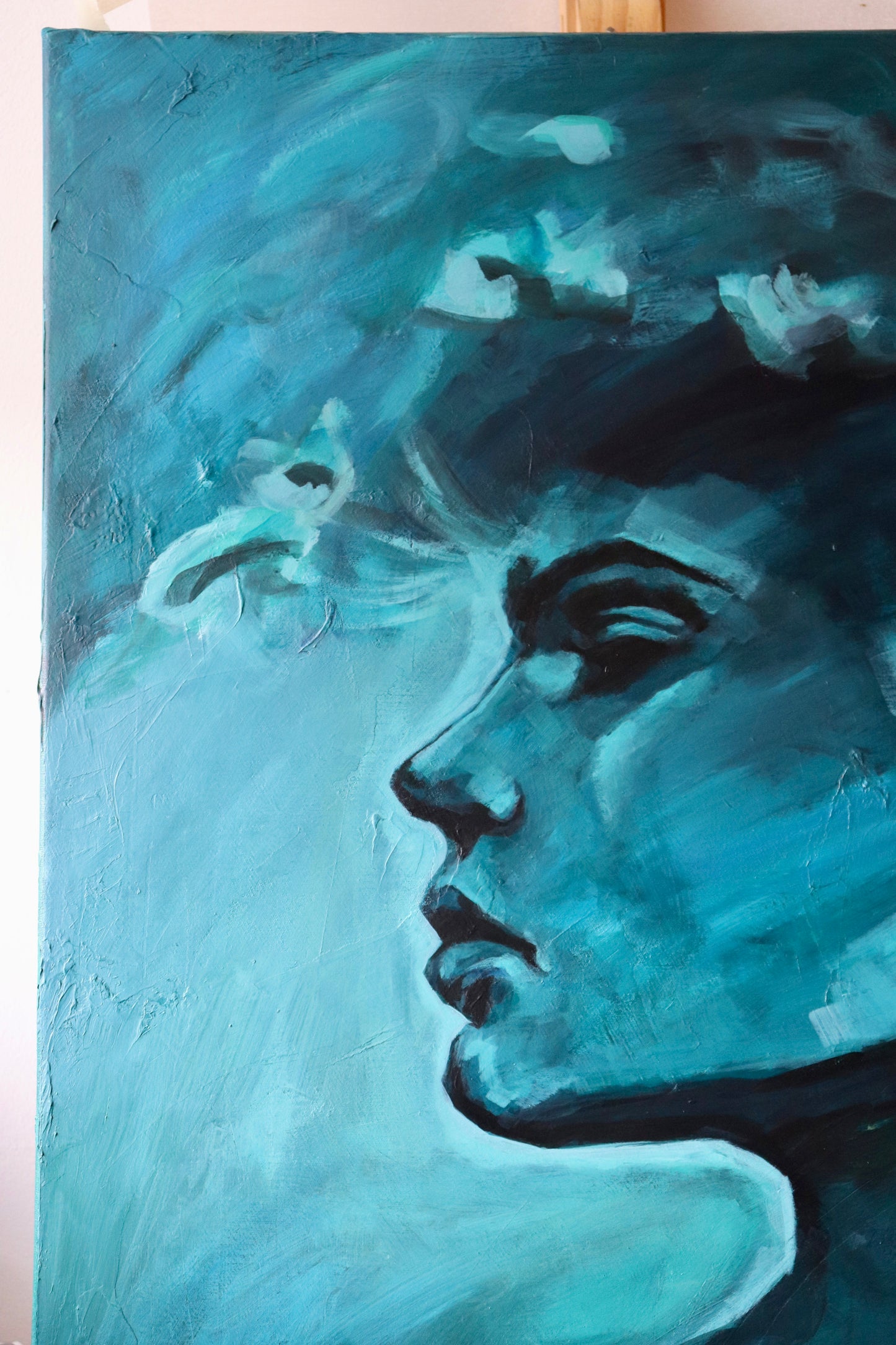 Huldra and the Forest - Original painting