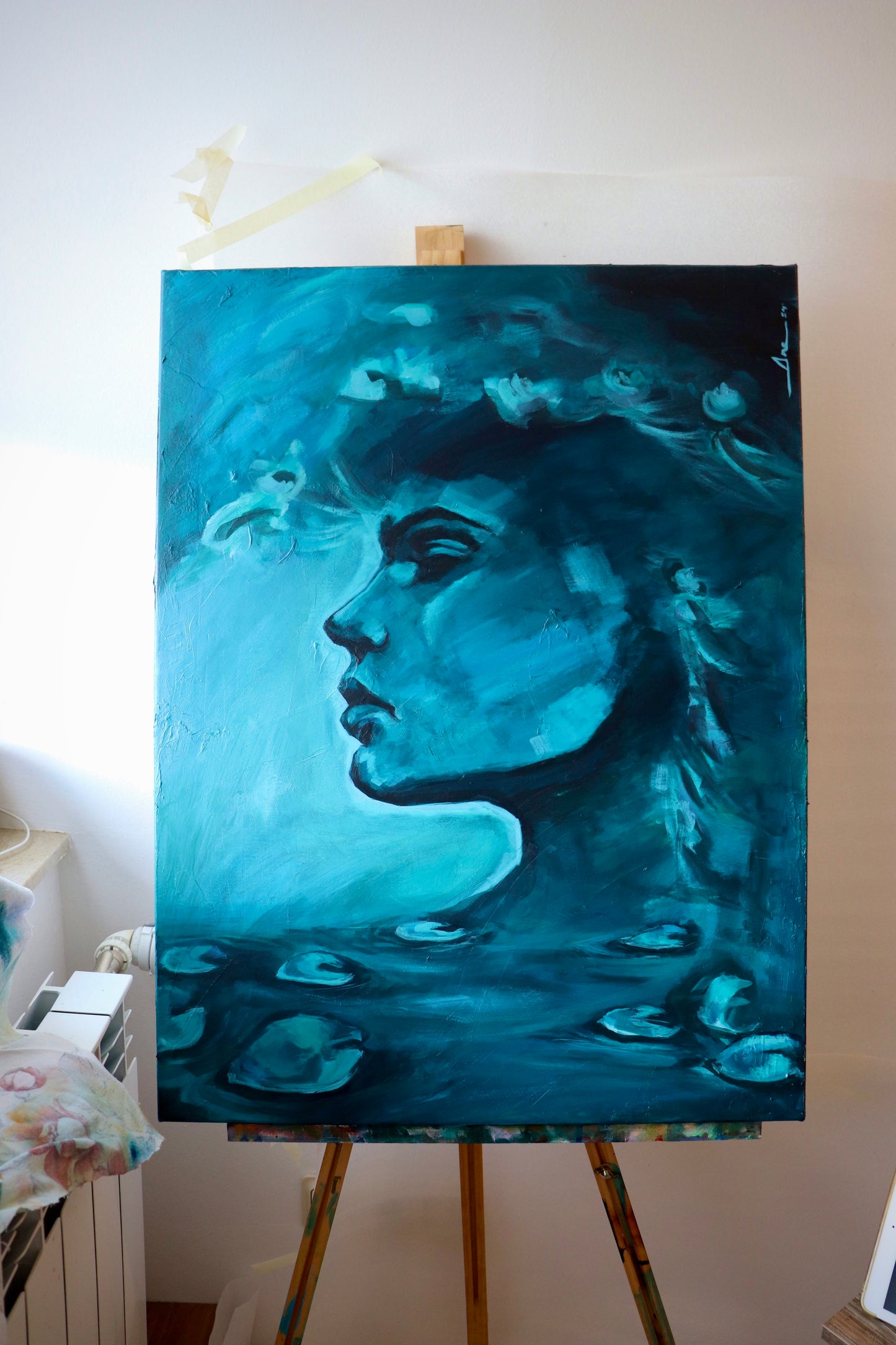 Huldra and the Forest - Original painting